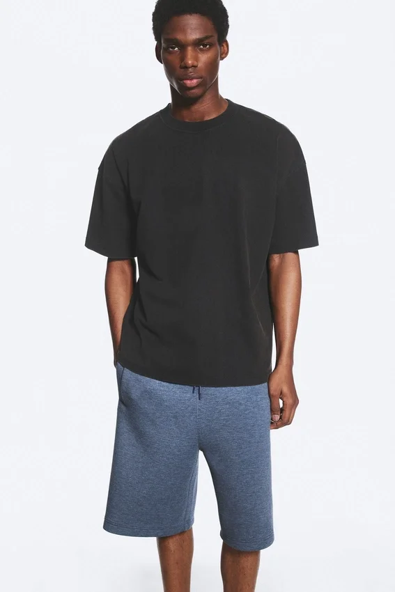 Oversized Boxy T-Shirt – Washed Black Oversized Boxy T-Shirt – Washed Black