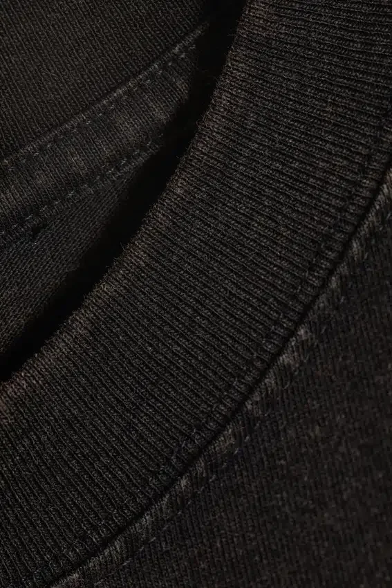 Oversized Boxy T-Shirt – Washed Black Oversized Boxy T-Shirt – Washed Black