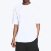 Oversized Boxy T-Shirt – White Oversized Boxy T-Shirt – White