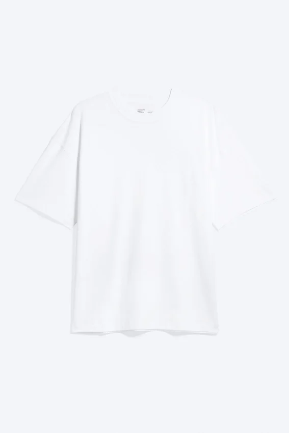 Oversized Boxy T-Shirt – White Oversized Boxy T-Shirt – White