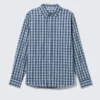 Oversized Checked Shirt – Checked Blue Oversized Checked Shirt – Checked Blue