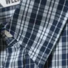 Oversized Checked Shirt – Checked Blue Oversized Checked Shirt – Checked Blue