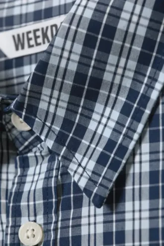 Oversized Checked Shirt – Checked Blue Oversized Checked Shirt – Checked Blue