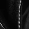 Oversized Fleece Zip Hoodie – Black Oversized Fleece Zip Hoodie – Black