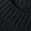 Oversized Graphic Knitted Cotton Sweater – Navy Blue – Alive Oversized Graphic Knitted Cotton Sweater – Navy Blue – Alive