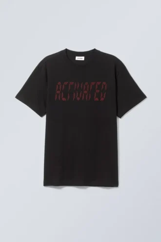 Oversized Graphic Printed T-Shirt – Activated
