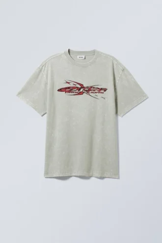 Oversized Graphic Printed T-Shirt – Erazr Productions