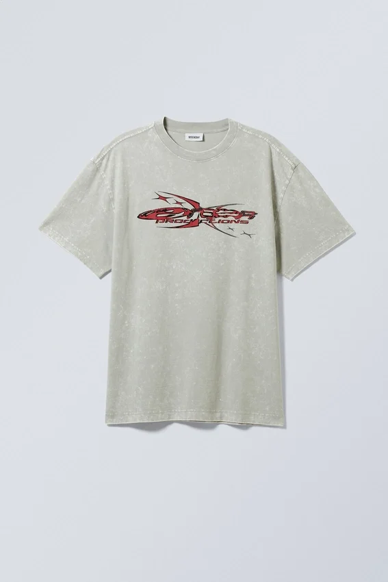 Oversized Graphic Printed T-Shirt – Erazr Productions Oversized Graphic Printed T-Shirt – Erazr Productions