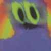 Oversized Graphic Printed T-Shirt – Hypno Purple Monster White Oversized Graphic Printed T-Shirt – Hypno Purple Monster White