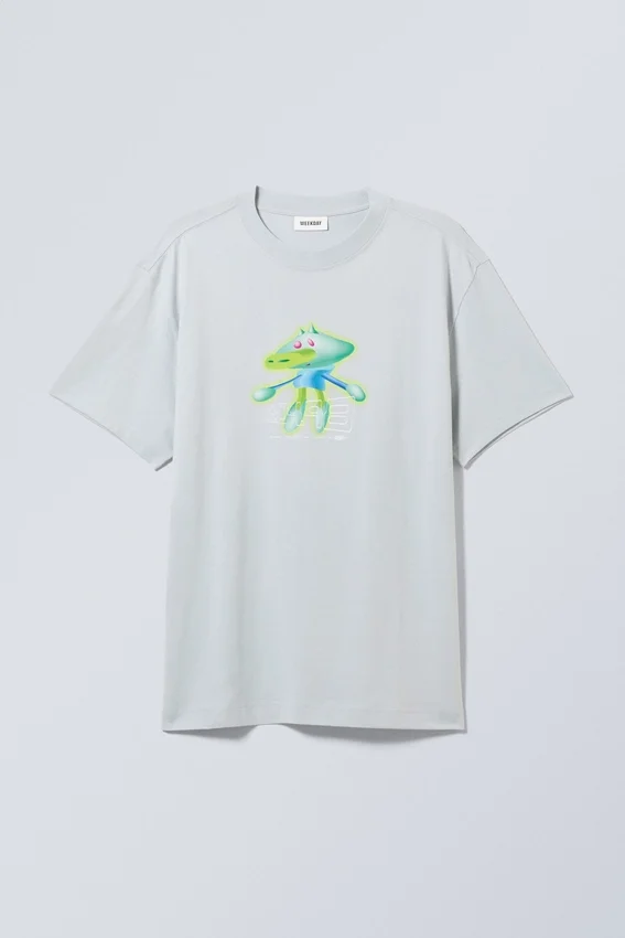 Oversized Graphic Printed T-Shirt – Techno Guy Oversized Graphic Printed T-Shirt – Techno Guy