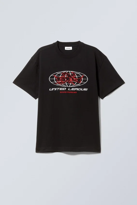 Oversized Graphic Printed T-Shirt – United League Oversized Graphic Printed T-Shirt – United League