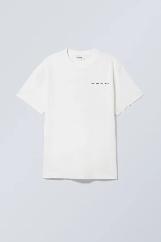 Oversized Graphic Printed T-Shirt – White – Shiny Guy Oversized Graphic Printed T-Shirt – White – Shiny Guy