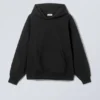 Oversized Heavyweight Hoodie – Black Oversized Heavyweight Hoodie – Black