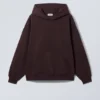 Oversized Heavyweight Hoodie – Burgundy Oversized Heavyweight Hoodie – Burgundy