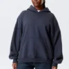 Oversized Heavyweight Hoodie – Dark Blue Oversized Heavyweight Hoodie – Dark Blue