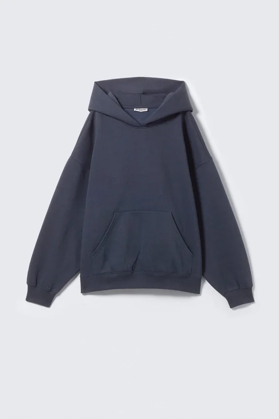Oversized Heavyweight Hoodie – Dark Blue Oversized Heavyweight Hoodie – Dark Blue