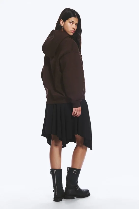 Oversized Heavyweight Hoodie – Dark Brown Oversized Heavyweight Hoodie – Dark Brown