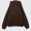 Oversized Heavyweight Hoodie – Dark Brown Oversized Heavyweight Hoodie – Dark Brown