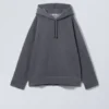 Oversized Heavyweight Hoodie – Dark Dusty Blue Oversized Heavyweight Hoodie – Dark Dusty Blue