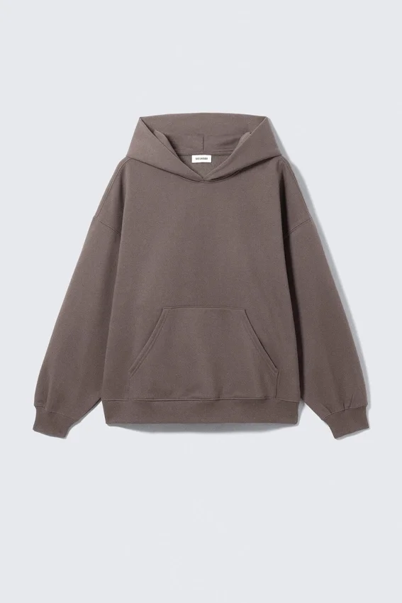 Oversized Heavyweight Hoodie – Dark Mole Oversized Heavyweight Hoodie – Dark Mole