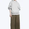 Oversized Heavyweight Hoodie – Light Grey Melange Oversized Heavyweight Hoodie – Light Grey Melange