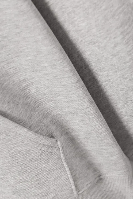 Oversized Heavyweight Hoodie – Light Grey Melange Oversized Heavyweight Hoodie – Light Grey Melange