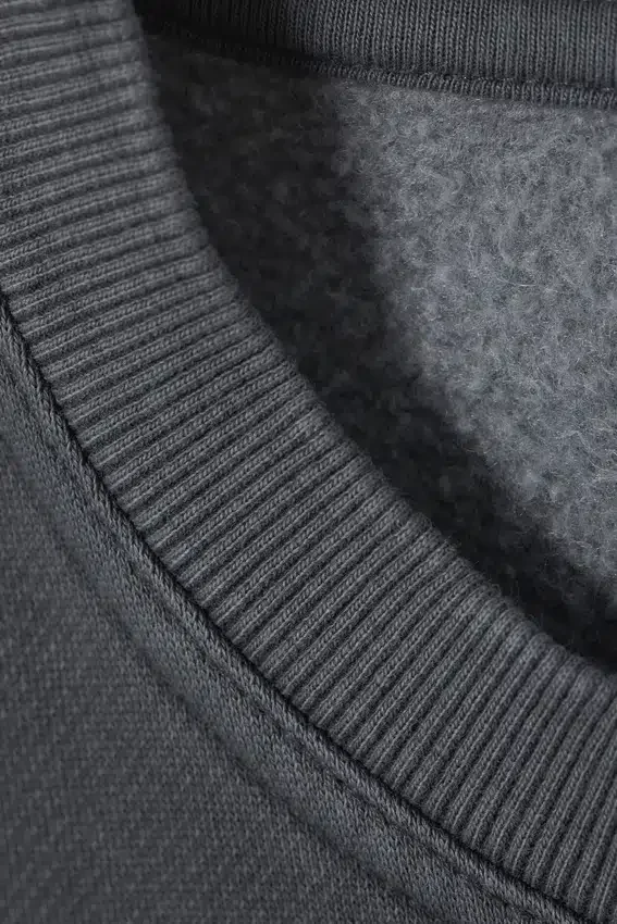 Oversized Heavyweight Sweatshirt – Washed Blue/Grey Oversized Heavyweight Sweatshirt – Washed Blue/Grey