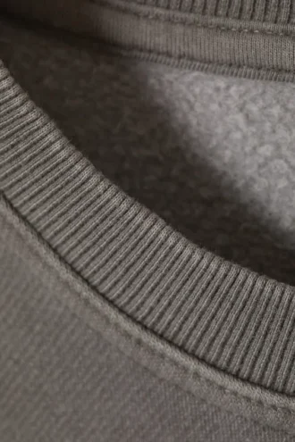 Oversized Heavyweight Sweatshirt – Washed Dusty Grey
