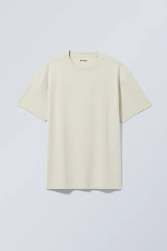 Oversized Heavyweight T-Shirt – Beige