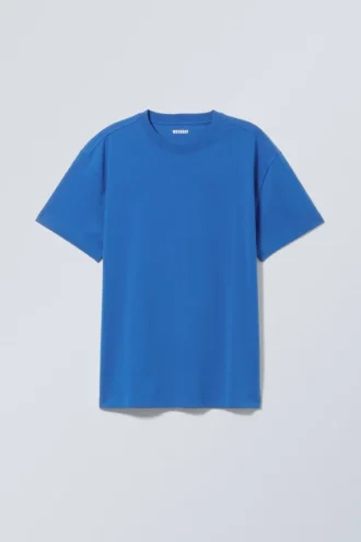 Oversized Heavyweight T-Shirt – Bright Blue