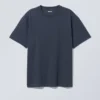 Oversized Heavyweight T-Shirt – Dark Blue Oversized Heavyweight T-Shirt – Dark Blue