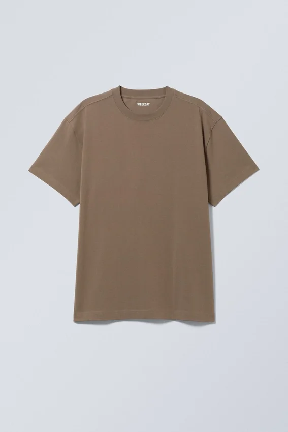 Oversized Heavyweight T-Shirt – Dark Brown Oversized Heavyweight T-Shirt – Dark Brown
