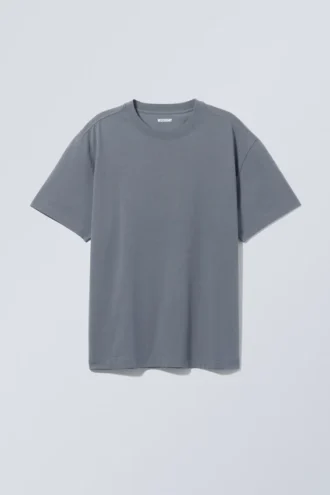 Oversized Heavyweight T-Shirt – Dusty Grey