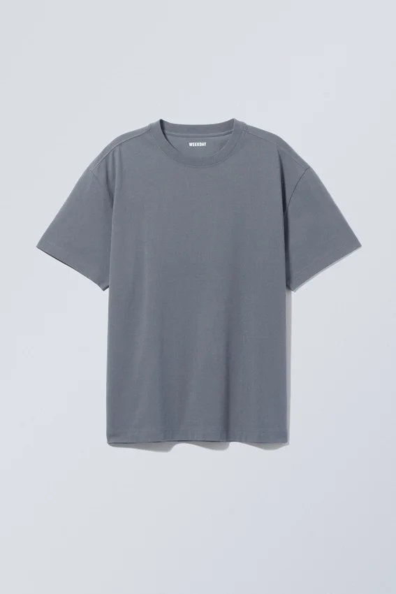 Oversized Heavyweight T-Shirt – Dusty Grey Oversized Heavyweight T-Shirt – Dusty Grey