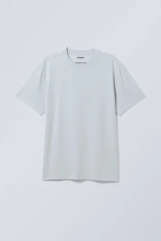 Oversized Heavyweight T-Shirt – Light Dusty Blue