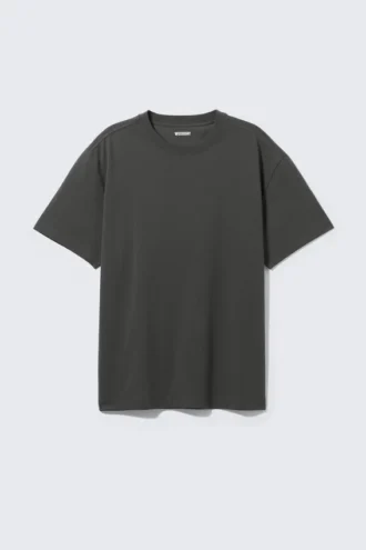 Oversized Heavyweight T-Shirt – off Black