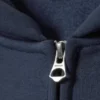 Oversized Heavyweight Zip Hoodie – Navy Blue Oversized Heavyweight Zip Hoodie – Navy Blue