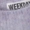 Oversized Knitted Mohair Blend Sweater – Light Purple Melange Oversized Knitted Mohair Blend Sweater – Light Purple Melange