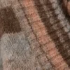 Oversized Knitted V-Neck Sweater – Brown & Orange Stripe Oversized Knitted V-Neck Sweater – Brown & Orange Stripe