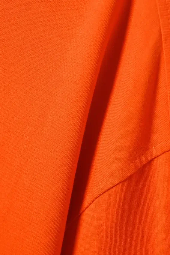 Oversized Long Sleeve T-Shirt – Bright Orange Oversized Long Sleeve T-Shirt – Bright Orange