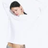 Oversized Long Sleeve T-Shirt – White Oversized Long Sleeve T-Shirt – White