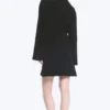 Oversized Long-Sleeved Mini Dress – Black Oversized Long-Sleeved Mini Dress – Black