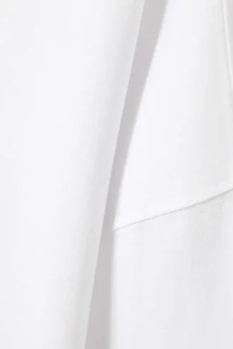 Oversized Long-Sleeved T-Shirt – White