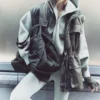 Oversized Padded Utility Vest – Dark Grey Oversized Padded Utility Vest – Dark Grey