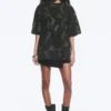 Oversized Printed Short-Sleeved T-Shirt – Khaki Green – Camouflage Oversized Printed Short-Sleeved T-Shirt – Khaki Green – Camouflage