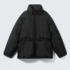 Oversized Puffer Jacket – Black Oversized Puffer Jacket – Black