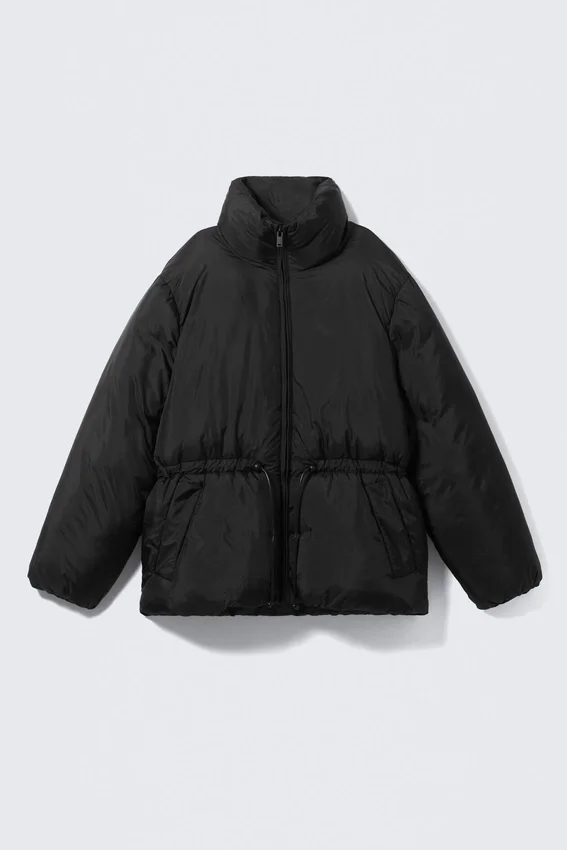 Oversized Puffer Jacket – Black Oversized Puffer Jacket – Black