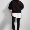 Oversized Scuba Hoodie – Black Oversized Scuba Hoodie – Black