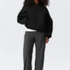 Oversized Scuba Hoodie – Black Oversized Scuba Hoodie – Black