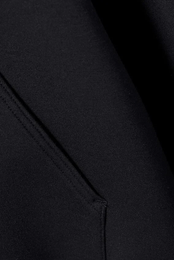 Oversized Scuba Hoodie – Black Oversized Scuba Hoodie – Black